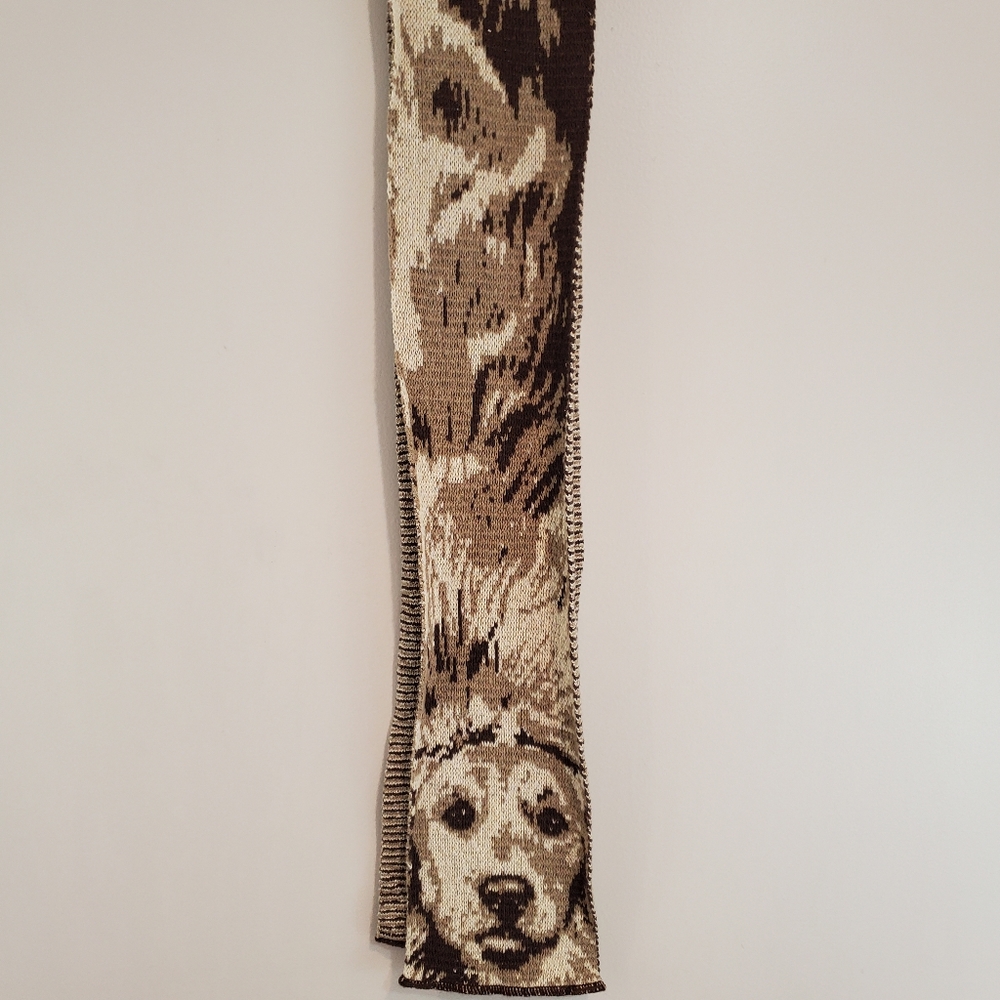 Dog Face Scarf